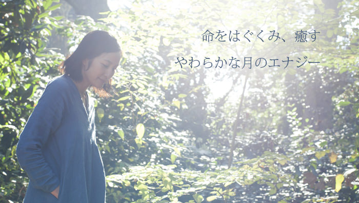 サントーシマ香先生が森林浴している