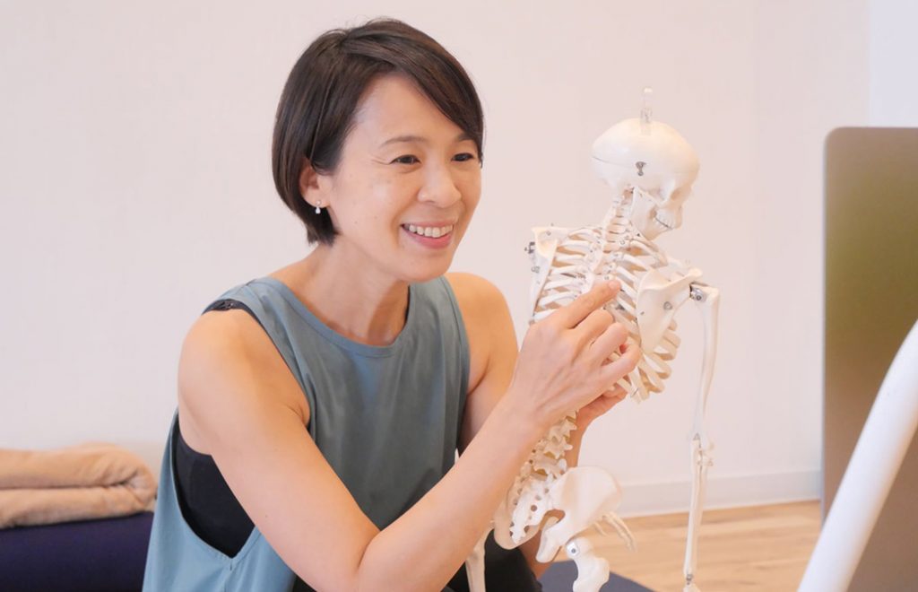 Miwa先生と相棒の骨模型