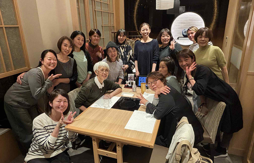 RYT500お食事会の様子