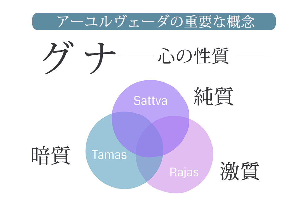 アーユルヴェーダ　グナ