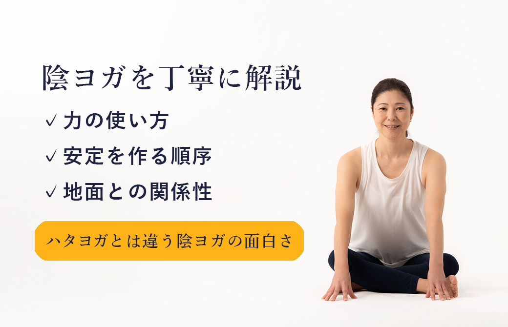 陰ヨガのワークショップアーサナ解説